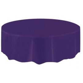 Nappe ronde en plastique Violet 210cm