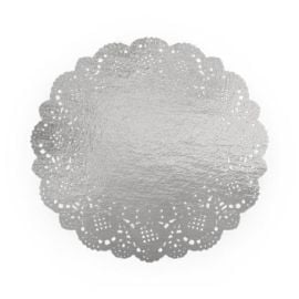 Napperon en dentelle Argent 16cm