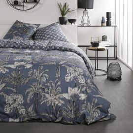 Parure Housse de couette 240x260 Tropique Bleu 