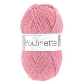 pelote de fil à tricoter Bébé Poulinette Rose Bonbon 