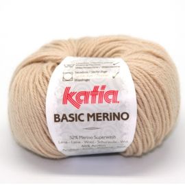 pelote de fil à tricoter Basic Merino Beige Clair 