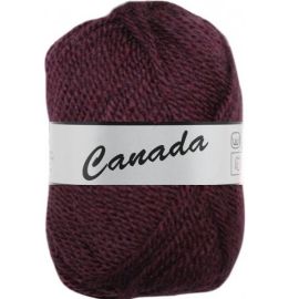 Pelote de laine Canada Lammy Yarns Prune