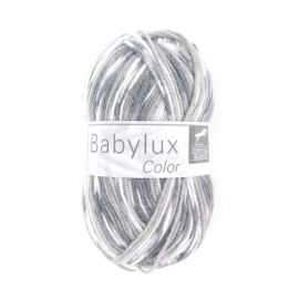 Pelote de laine Cheval Blanc Babylux color Grise