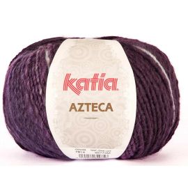 pelote de fil à tricoter Katia Azteca Violet