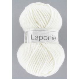pelote de fil à tricoter Laponie Blanche 