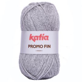 Pelote de laine Promo fin Gris Clair de Katia