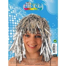 Perruque Disco Argent