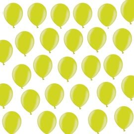 Petit ballon gonflable nacré Vert anis 12cm