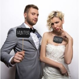 Photobooth mariage fun sur ardoise