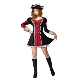 déguisement femme pirate super luxe taille s pas cher