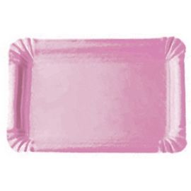 Plateau en carton Rose