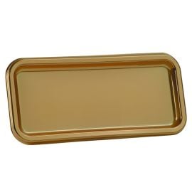 Plateau en plastique Doré Rectangulaire pour Terrine