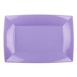 Plateau en plastique rectangulaire Parme 34x23cm