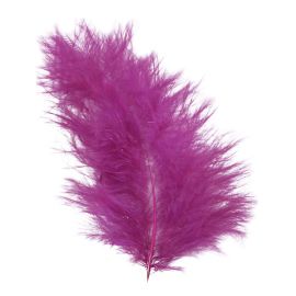 Plume de décoration Violet 7 cm