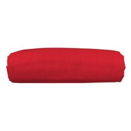 Drap housse 2 personnes uni Rouge 100% coton