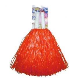 Pompons x2 Orange