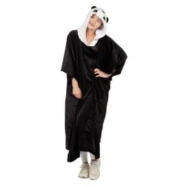 Poncho Panda Taille Adulte