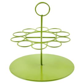 Présentoir Vert anis pour eprouvettes dragees 10/15cm