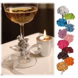 Mini rose ourlée x 144 pièces
