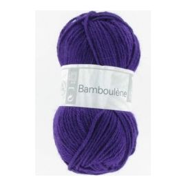 fil à tricoter Bambou à Tricoter Bamboulène Cheval Blanc Prune