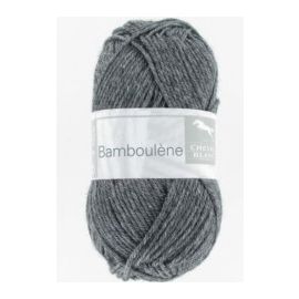 fil à tricoter Bambou à Tricoter Bamboulène Cheval Blanc Anthracite 