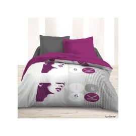 Couette imprimée enfant poppins blanrêve