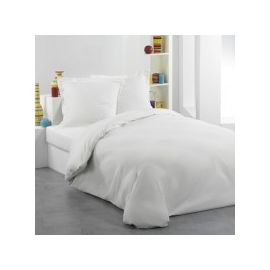 Housse de couette Blanche pour 1 personne 140x200