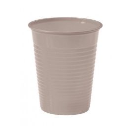 Gobelet en plastique réutilisable Taupe 25cl x 30