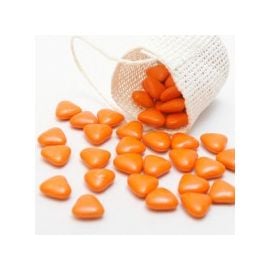 Dragées Coeur Chocolat Orange 500 gr