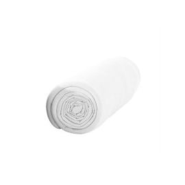 Drap Housse 100% Coton Blanc des Vosges 140x190 (2 pers) Platine