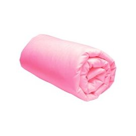 Drap housse 180x200 Rose 100% coton