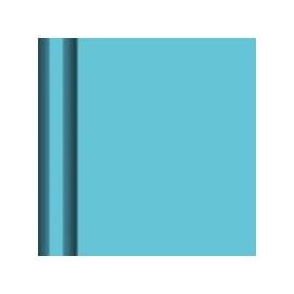 Nappe papier gaufré Turquoise 20 m  x 1.18 m en rouleau