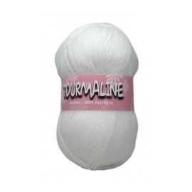 fil à tricoter Layette à tricoter Tourmaline Blanche