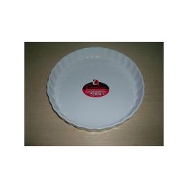 Plat à tarte blanc 24.5cm