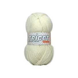 pelote de fil à tricoter Tricot 1484 Ecru