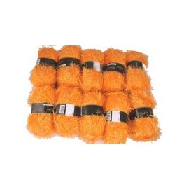 10 Pelotes de Fil à Tricoter Orange Néon