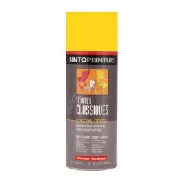 Bombe peinture Jaune cadium brillant 400mL