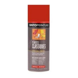 Bombe peinture Rouge feu brillant 400mL