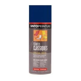 Bombe peinture Bleu nuit brillant 400mL