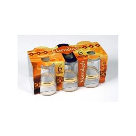6 verres à thé marrakech 10cl