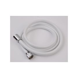 Flexible de douche 2m00 en PVC blanc