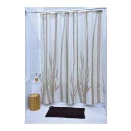 Rideau de douche Tiges Bambou 180x200cm