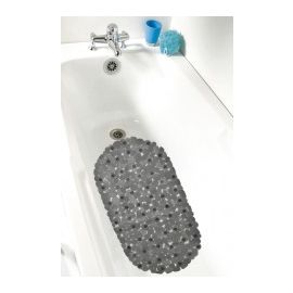 Fond de baignoire oval gris