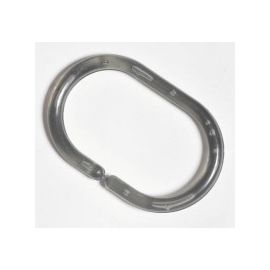 Anneau de rideau de douche gris x12