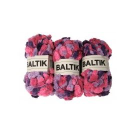 3 Pelotes Rose et Violet