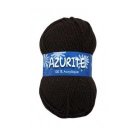 Pelote de fil Azurite Acrylique Chocolat Foncé