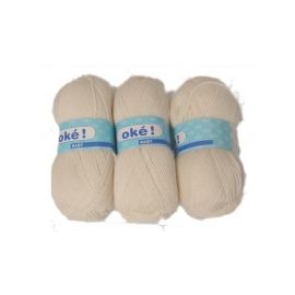 pelote de fil à tricoter bébé OKE Naturel