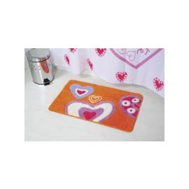 Tapis acrylique 45 x 75 cm Coeur