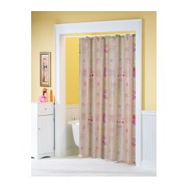 Rideau de douche Beige Orangé
