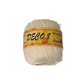 Coton à crocheter Déco 8 Ecru